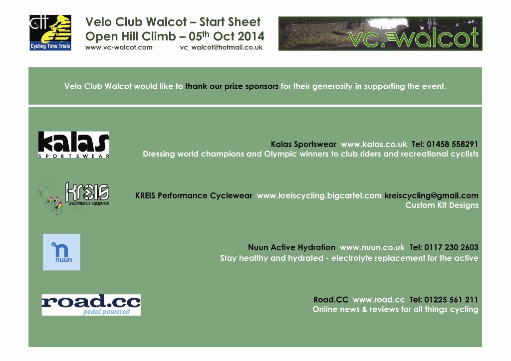 Velo Club Walcot